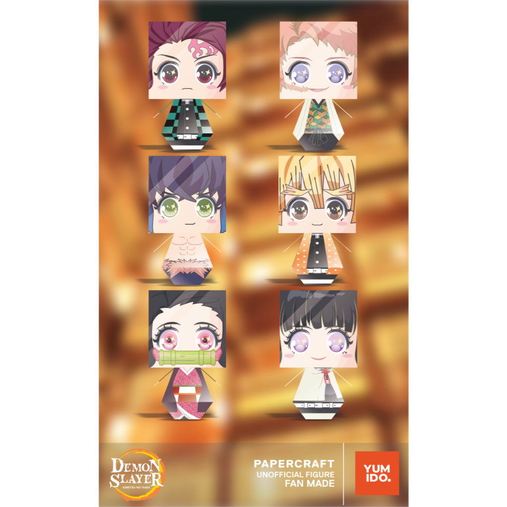 Jual Papercraft Lite Anime Love and Deepspace Jujutsu KNY Gojo Muichiro ...