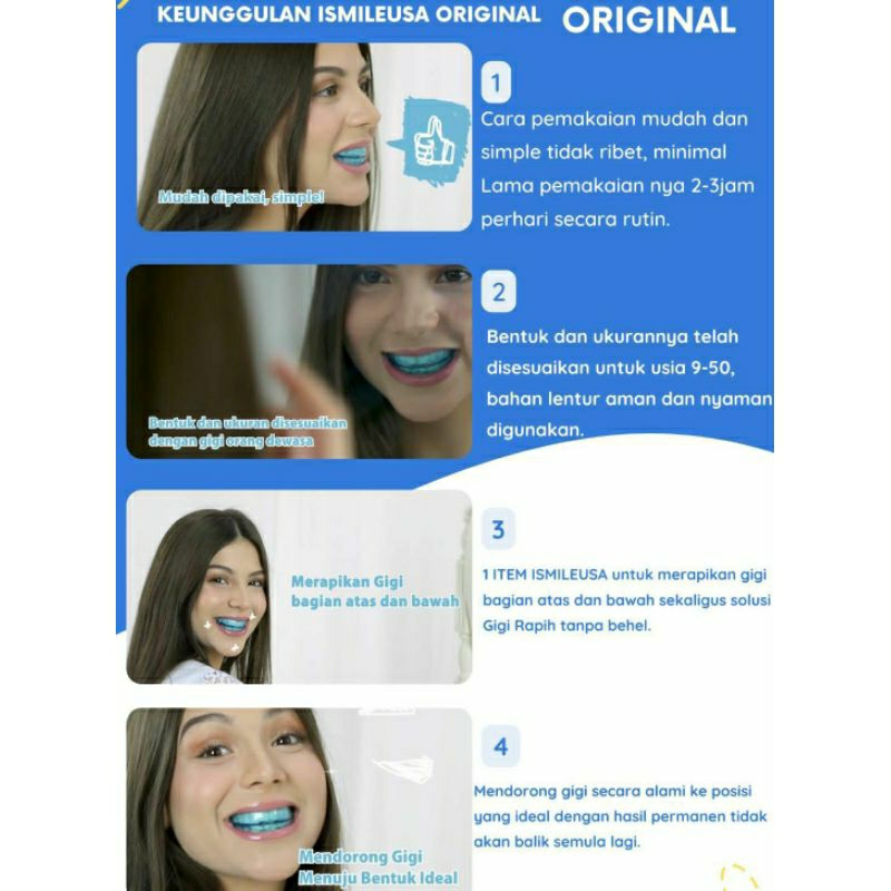 Jual Perapi Gigi - Teeth Trainer Allignment -garansi 100% ismileUSA ...