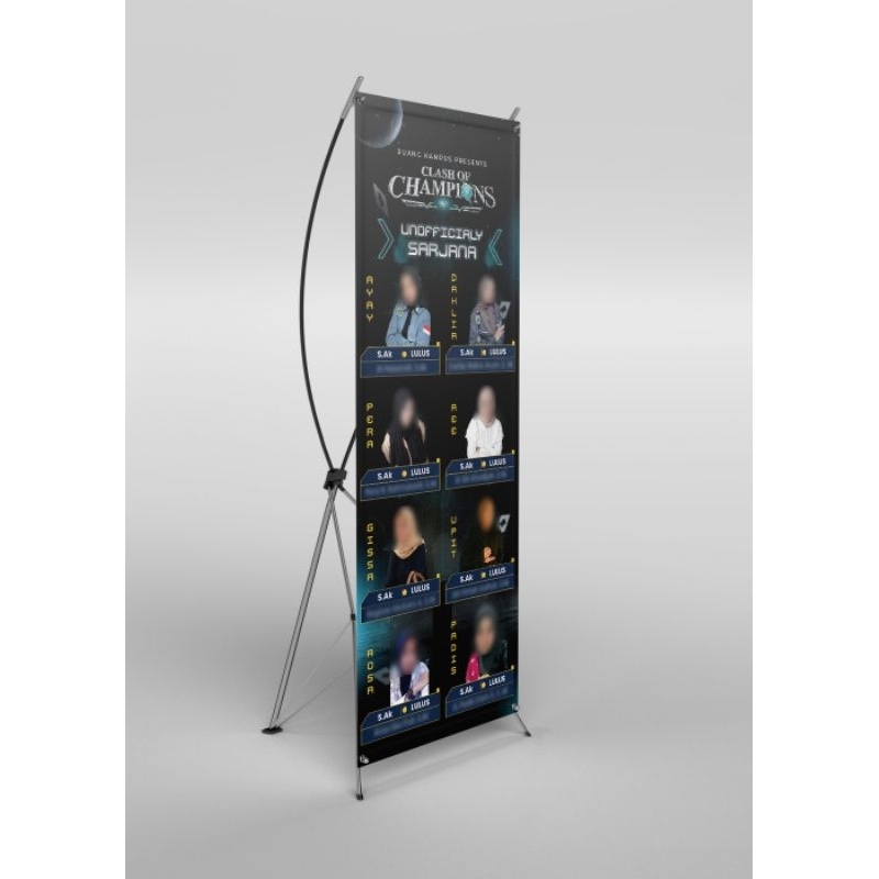 Jual Universal Digital | X Banner | Tripod Stand Banner | Standing ...