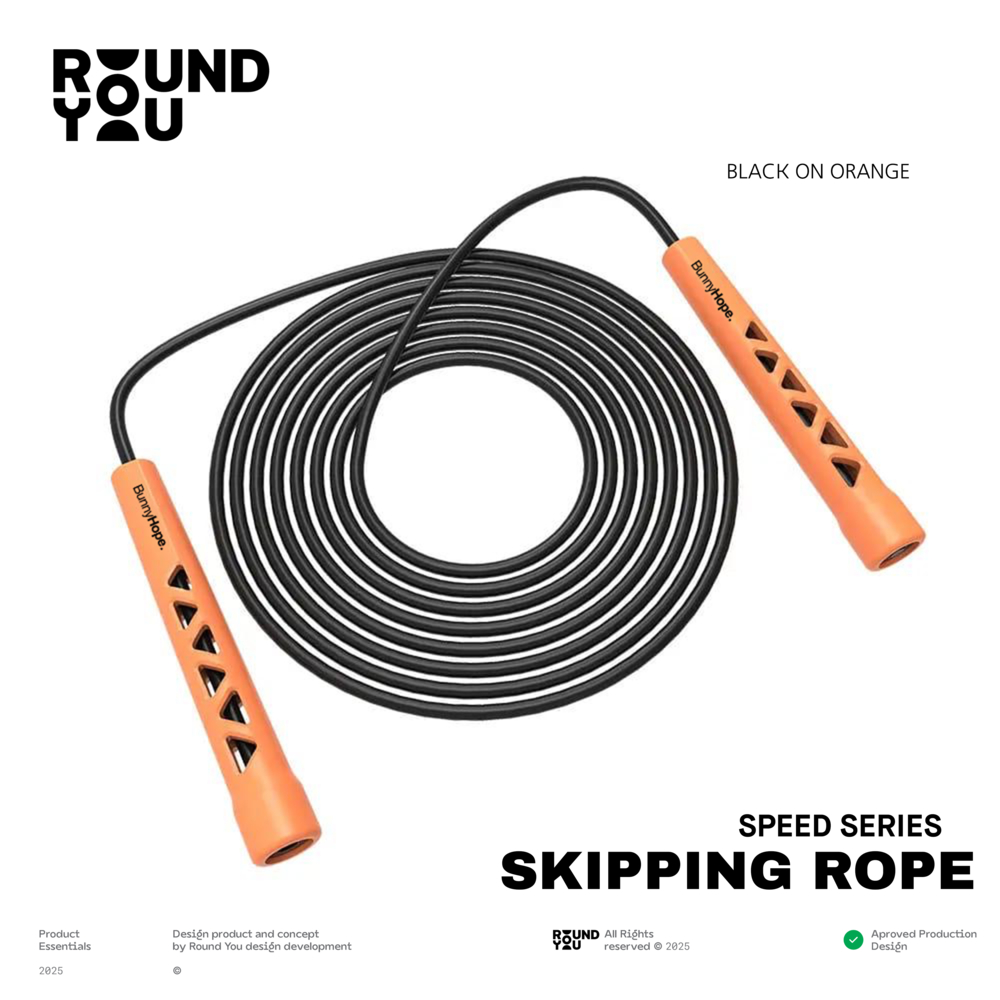 Jual Tali Skipping Speed Rope ROUND YOU l-Anti Slip, Ringan, Tahan Lama ...