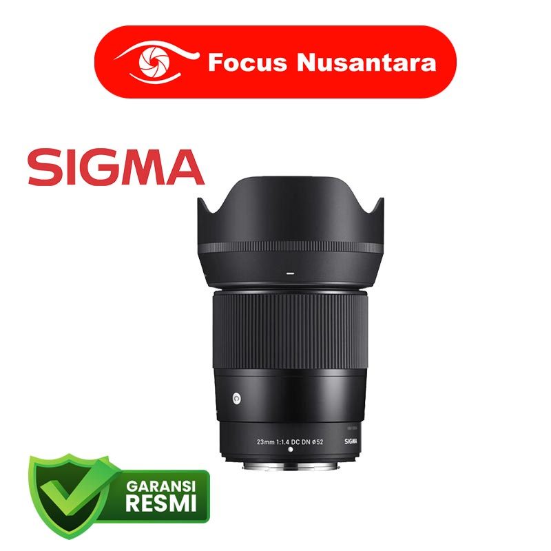 Jual SIGMA 23mm f/1.4 DC DN (C) for Fujifilm X-Mount lensa sigma 23 mm ...