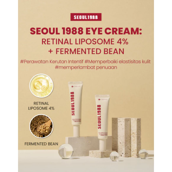 Pratinjau KSECRET SEOUL 1988 Eye Cream Retinal Liposome 4% + Fermented Bean - 30ml