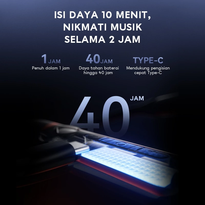 VIVAN Sport TWS Neckband 40H Playtime Low Latency Extra Bass IPX5 Liberty N100S Garansi 12 Bulan 