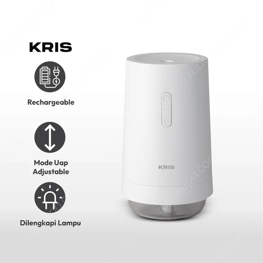 Jual AZKO Kris Humidifier Rechargeable 2000mah - Putih | Shopee Indonesia