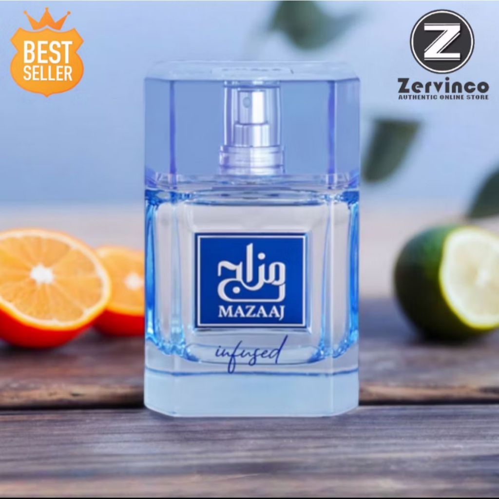 Mazaaj Infused by Zimaya, 3.4 oz EDP Spray for Men