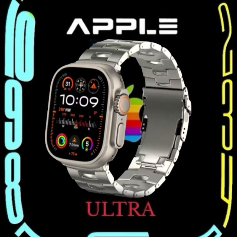 Jual NEW 2025 AP Watch Ultra 2 49mm Titanium Case (For Android ...