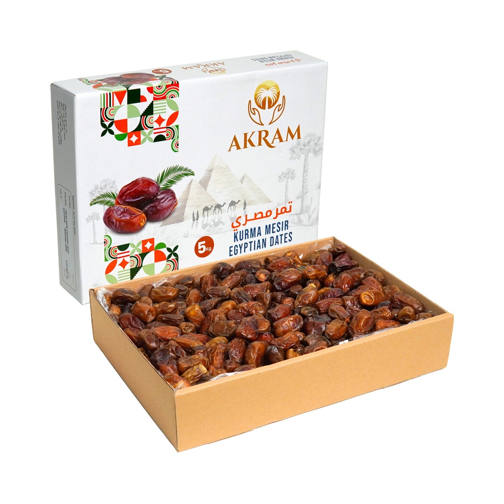 Jual Kurma Mesir Akram Egyptian Dates 5 kg | Shopee Indonesia