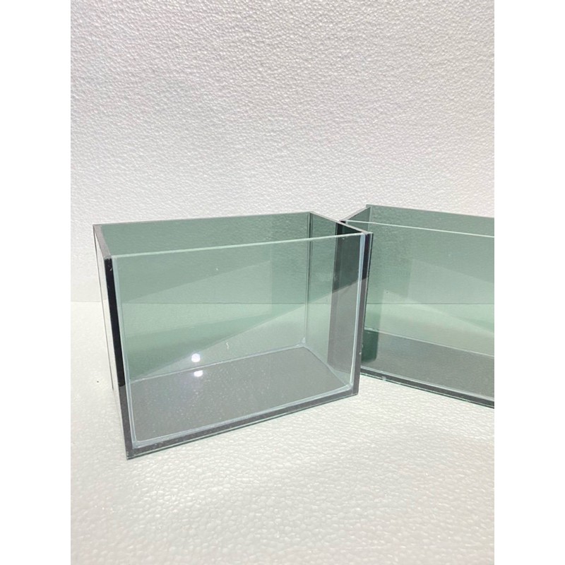 Jual Aquarium Kaca Full Riben Depan Bening 20*10*15 (P*L*T) (Soliter ...