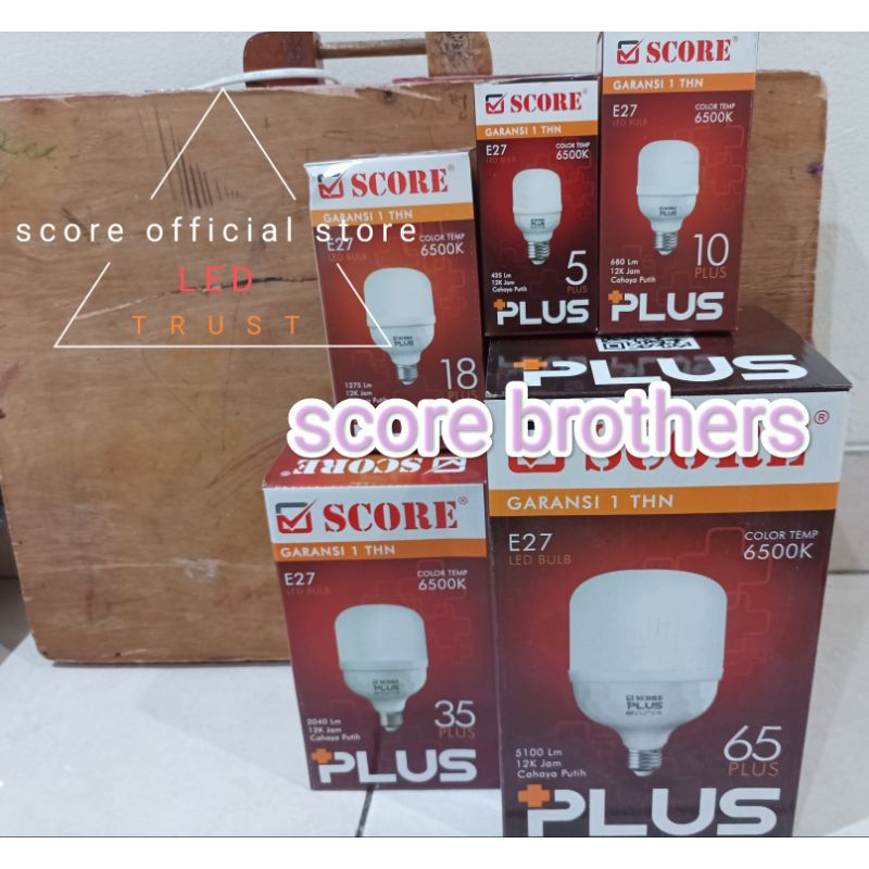 Jual lampu led score plus 10 watt | Shopee Indonesia