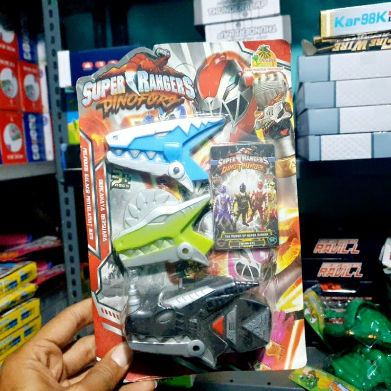 Jual GDM - Mainan jam tangan power rangers model dino anak laki laki ...