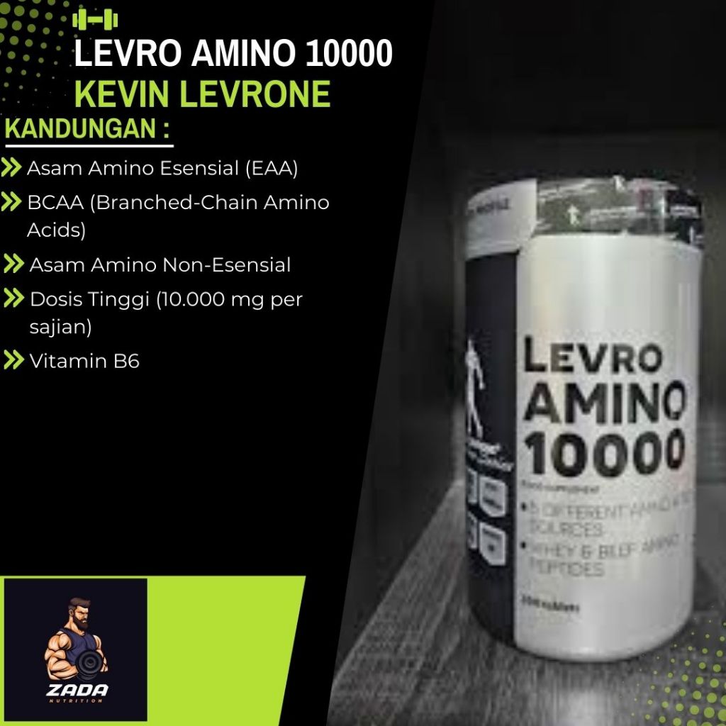 Jual Levro Amino 10000 Kevin Levrone Eceran 1 Tablet Power Booster dan ...