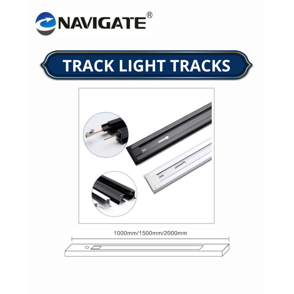 Jual RELL Track light Navigate 1 meter/ 2 meter | Shopee Indonesia