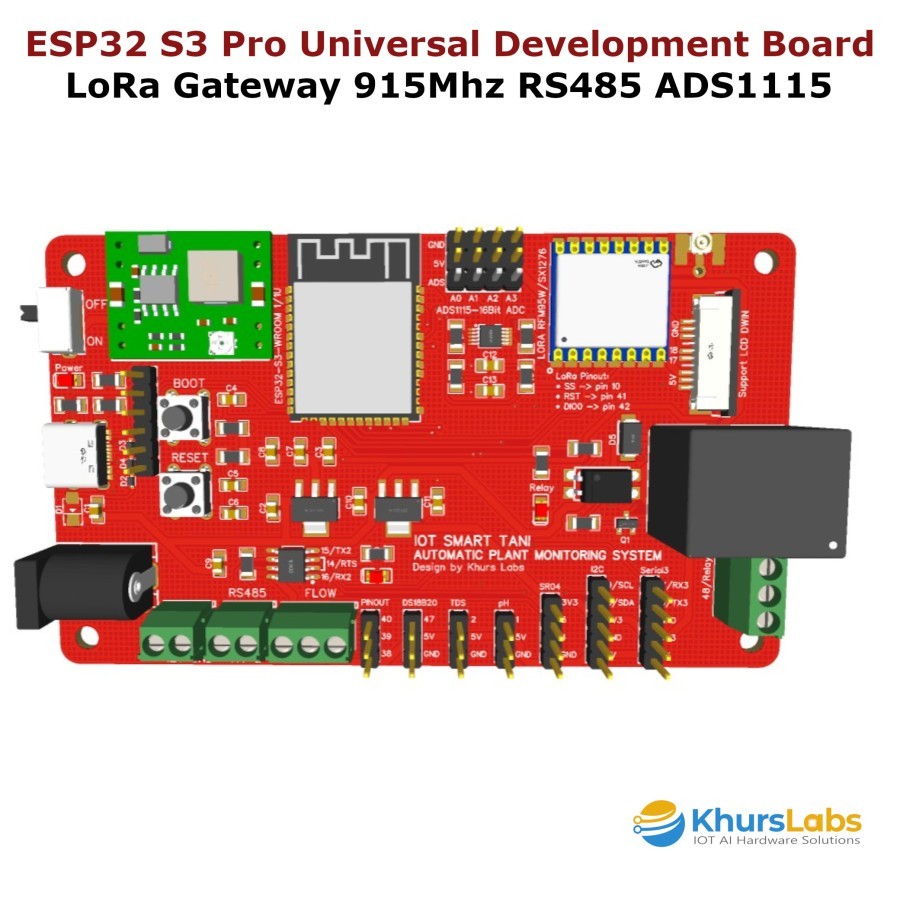 Jual ESP32 S3 Pro Universal Development Board With LoRa Gateway 915Mhz ...