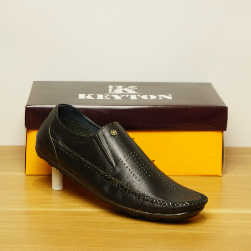 Jual Sepatu Kulit Pria Keyton MSL987 | Shopee Indonesia
