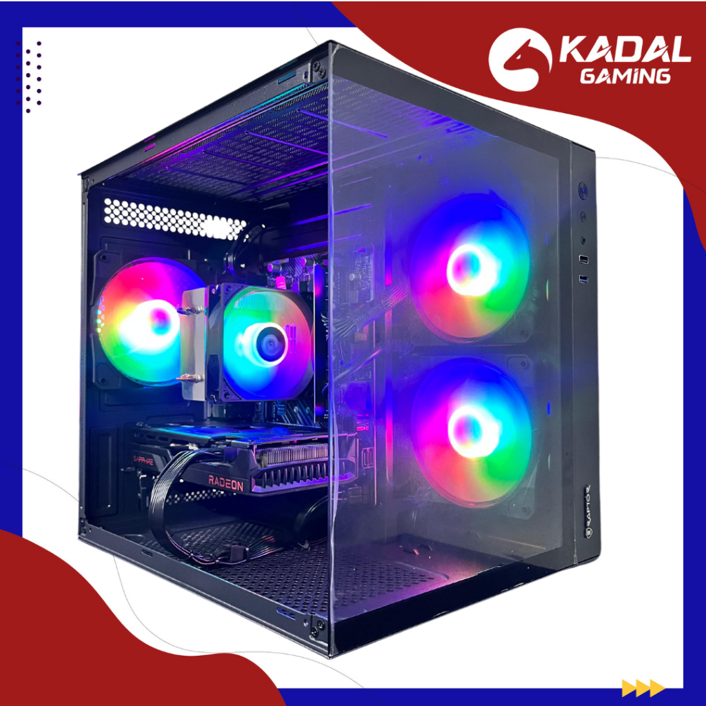 Jual PC INTEL CORE I3 12100F VGA RX 6600 16GB GAMING EDITING