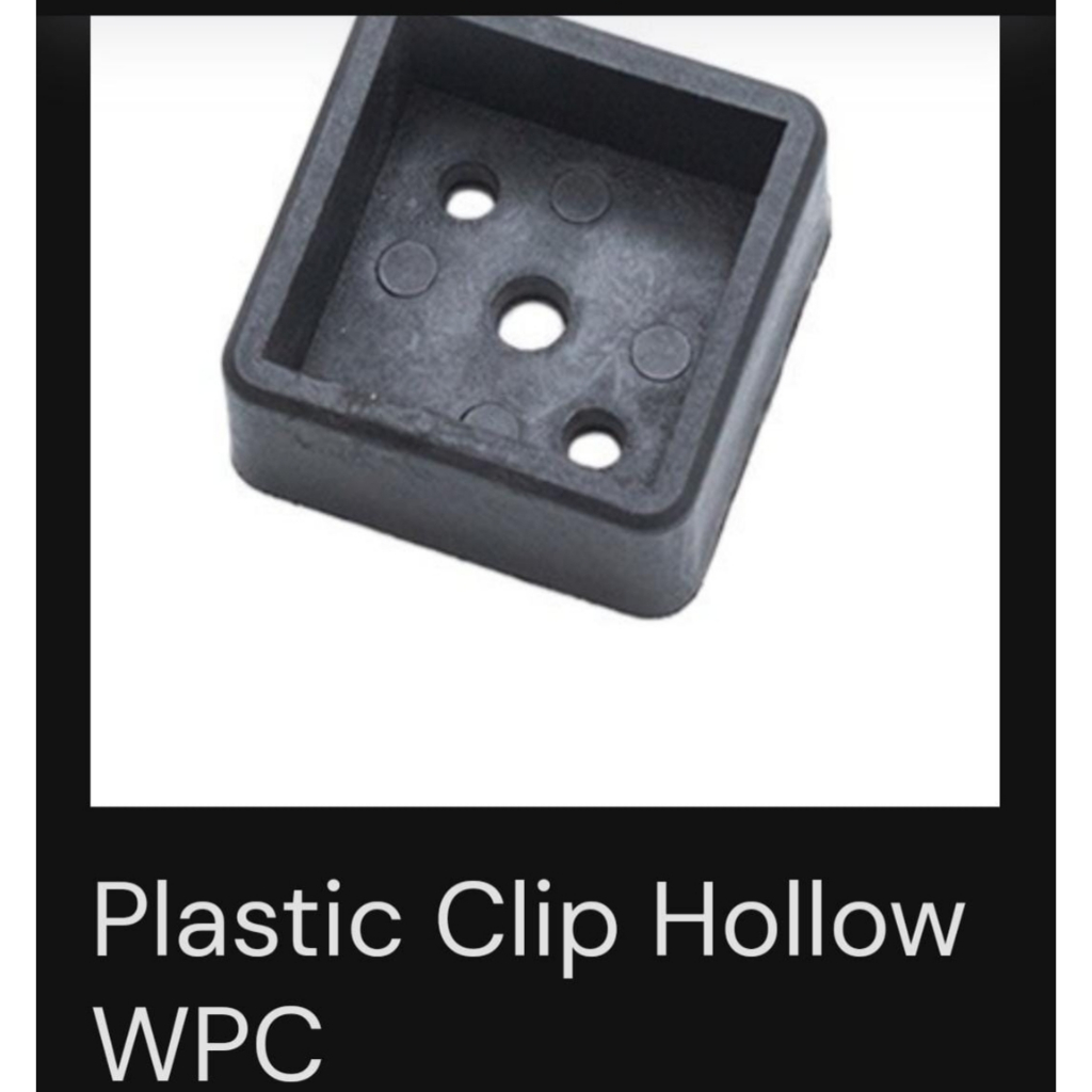 Jual Klip /Clip WPC Hollow / Breket Besi WPC Hollow Indoor Outdoor ...