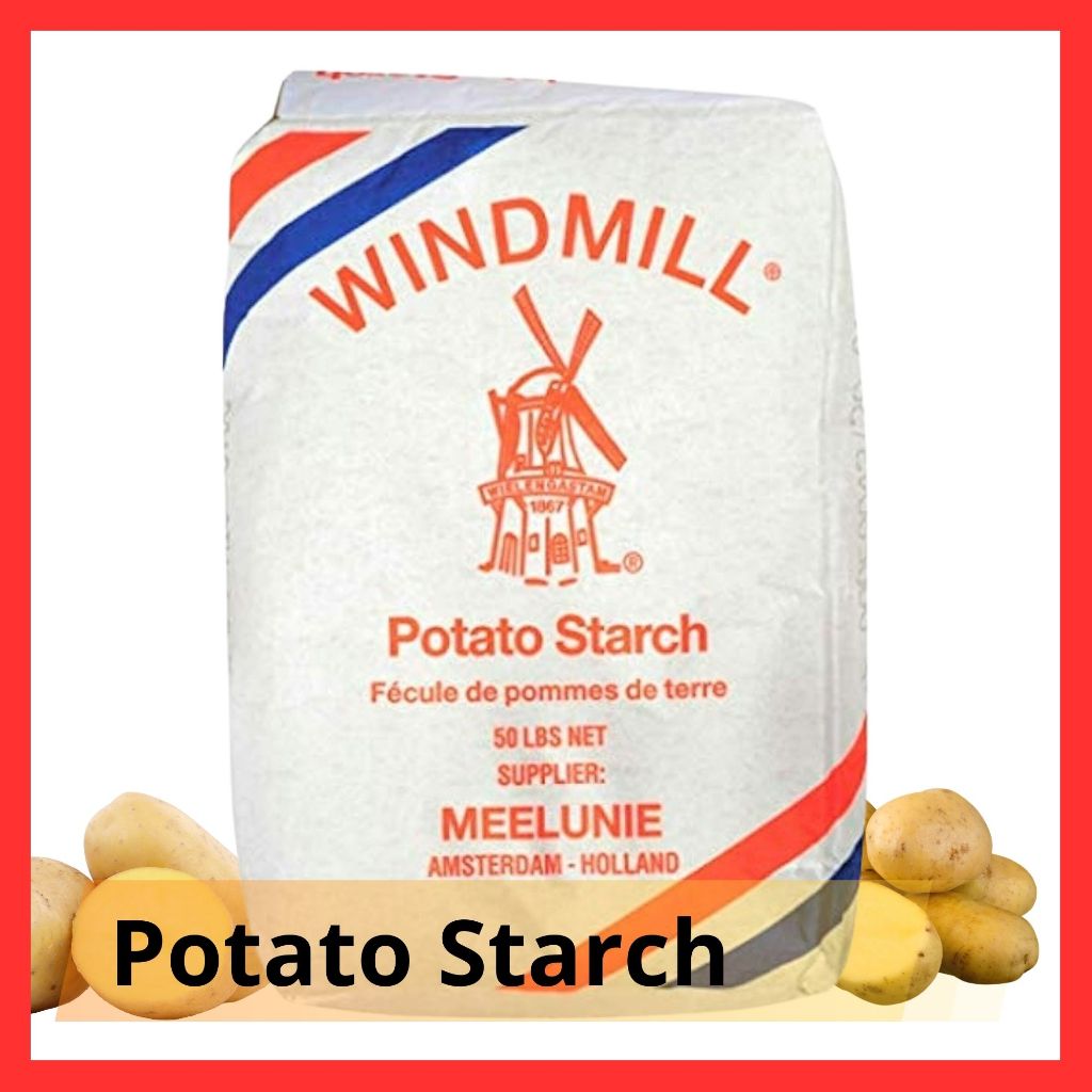 Jual Windmill Tepung Kentang Potato Starch sanfen windmill repack 500 ...