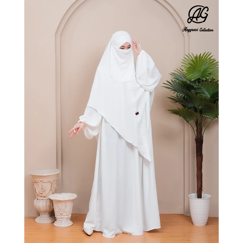 Detail Lengan Balon Gamis Candera