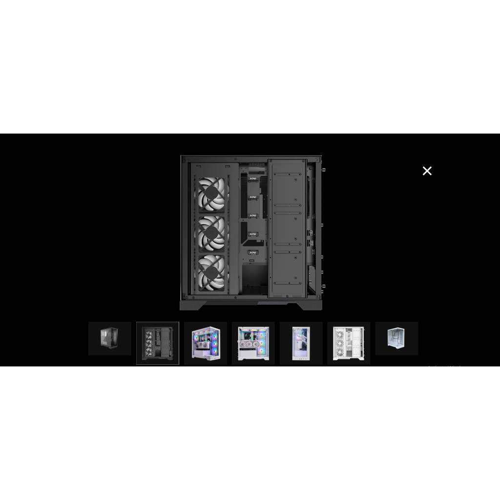 Jual Casing Adata INVADER X - ATX Mid-Tower PC Chassis Free 5 Fan ...