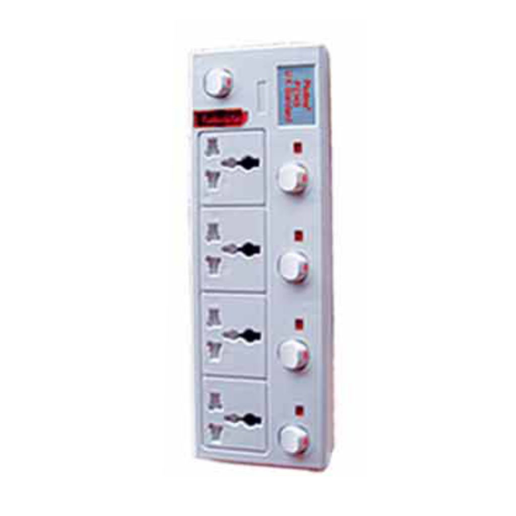 Jual EXTENSION SOCKET TANPA KABEL VISALUX 13A KAKI 3 MULTI COLOKAN ...