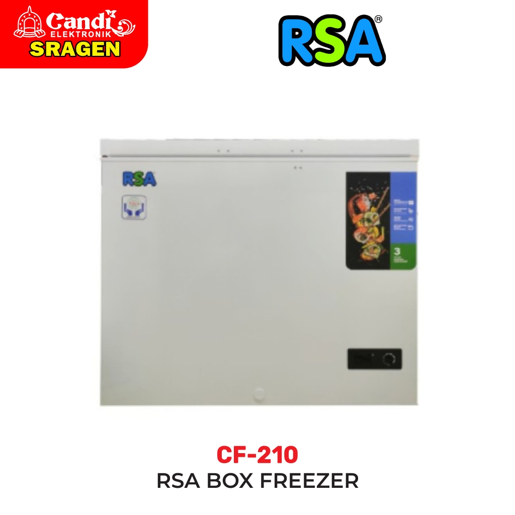 Jual RSA Chest Box Freezer 200 Liter - CF-210 | Shopee Indonesia