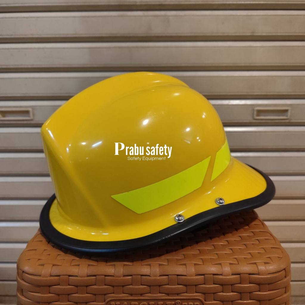 Jual Helm Rescue Pemadam Kebakaran SOS Full Gard Warna Kuning | Shopee ...
