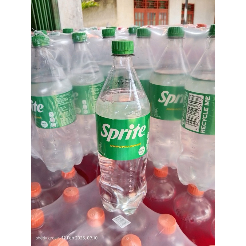 Jual Sprite Botol kemasan 1 liter || soft drink | Shopee Indonesia