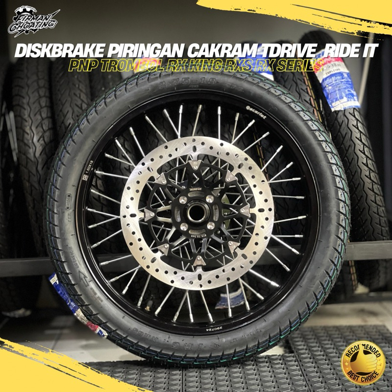 Jual DISK DISKBRAKE PIRINGAN CAKRAM T-DRIVE RACING RIDE IT PNP RX KING ...