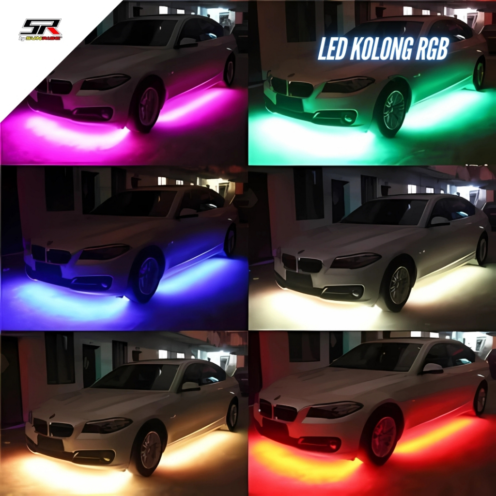 Jual LAMPU KOLONG RGB Lampu Kolong Mobil LED Strip RGB Lampu LED Strip ...