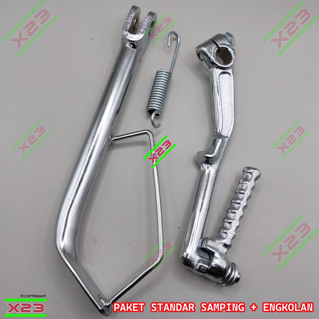 Jual engkolan/selahan honda beat vario scoopy + standar samping rin 17 ...
