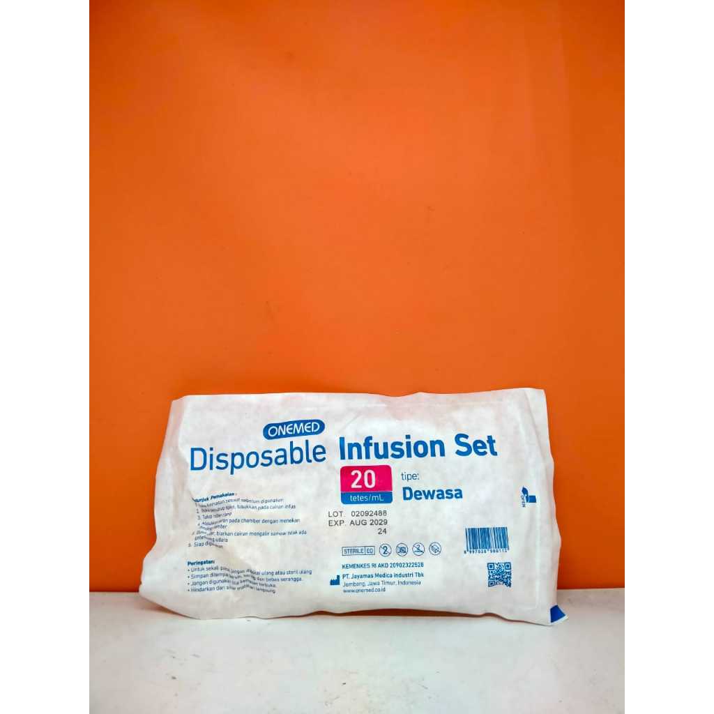 Jual INFUS SET DEWASA ONEMED PER PCS | Shopee Indonesia