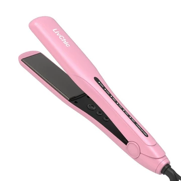 LivChic 2IN1 LS303 Catok Rambut Untuk Meluruskan Keriting Ringan Alat Pengeriting Rambut Tongkat