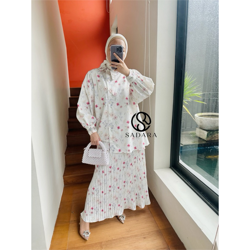 Jual SAKURA SETELAN ATASAN dan ROK SERIES HARI RAYA EKSLUSIF MOTIF ...