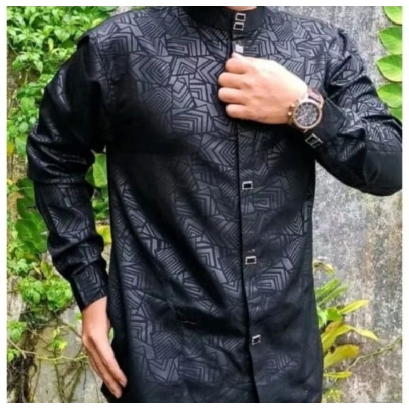 BAJU KOKO SULTAN. BAHAN EMBOS SIZE ANAK, REMAJA DAN DEWASA