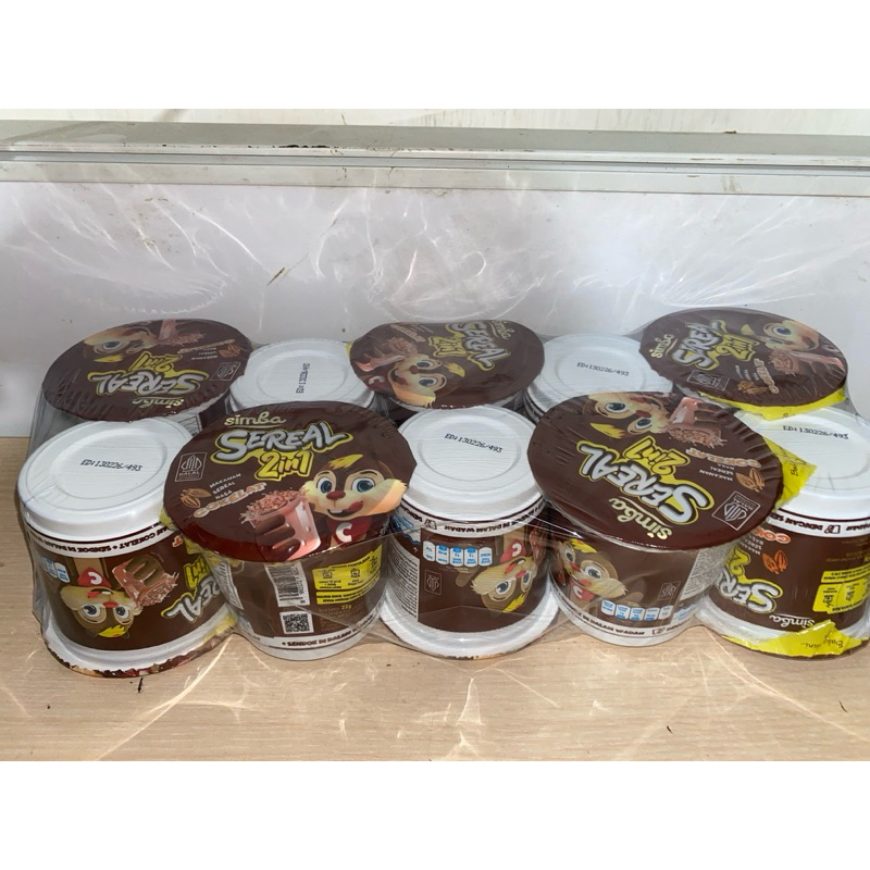 Jual Simba Cup Sereal 2in1 22gr – 1 Pack Isi 10 Cup (Coklat & Stroberi ...