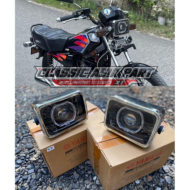 Jual LAMPU BILED KOTAK RX KING LAMA RX SPECIAL RXZ FULLSET BATOK LAMPU ...