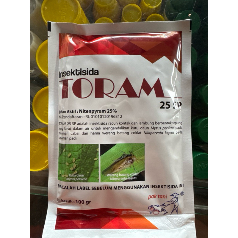 Jual INSEKTISIDA TORAM 25SP 100GRAM Shopee Indonesia