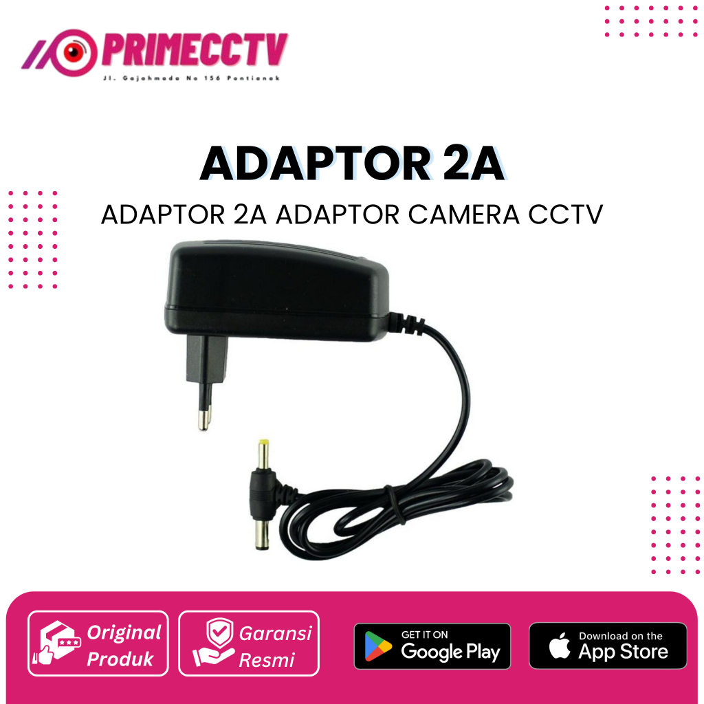 Jual ADAPTOR CCTV/DVR 12V 2A SWITCHING no dus | Shopee Indonesia