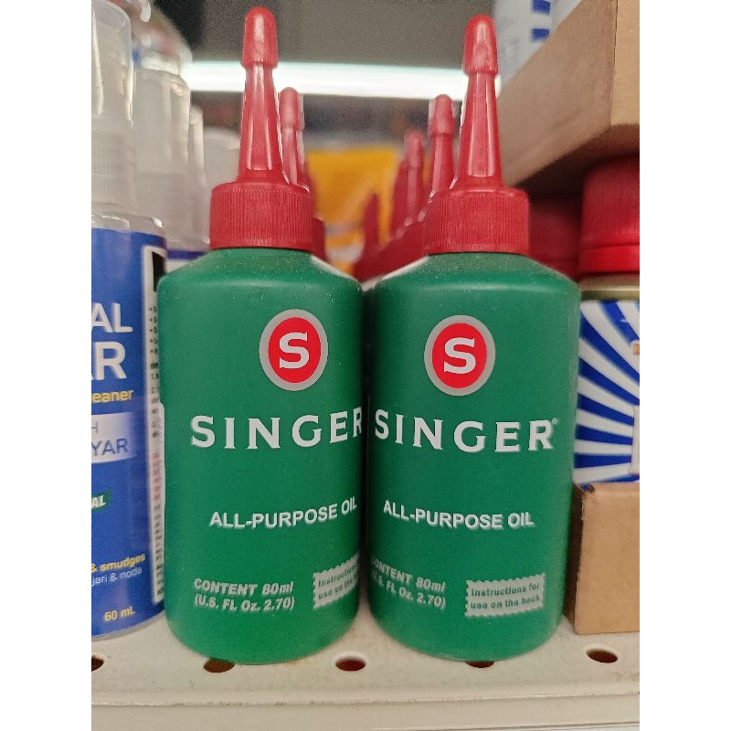 Jual Singer All Purpose Oil (Isi : 80 Ml / Botol) | Shopee Indonesia