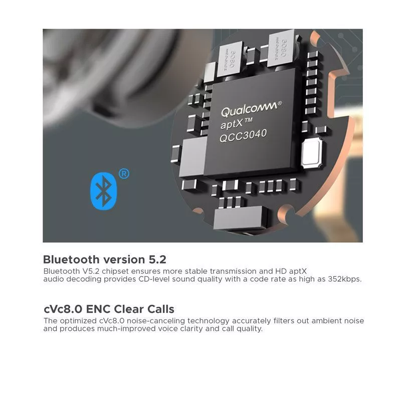 EDIFIER X3S TWS Wireless Bluetooth 5.2 Earphone Qualcomm aptX cVc ENC -1 Tahun Garansi