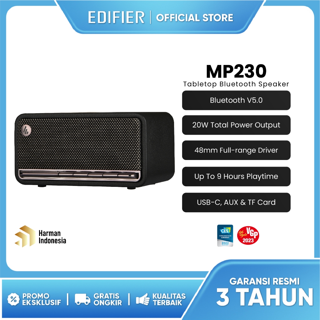 EDIFIER MP230 Tabletop Bluetooth Speaker