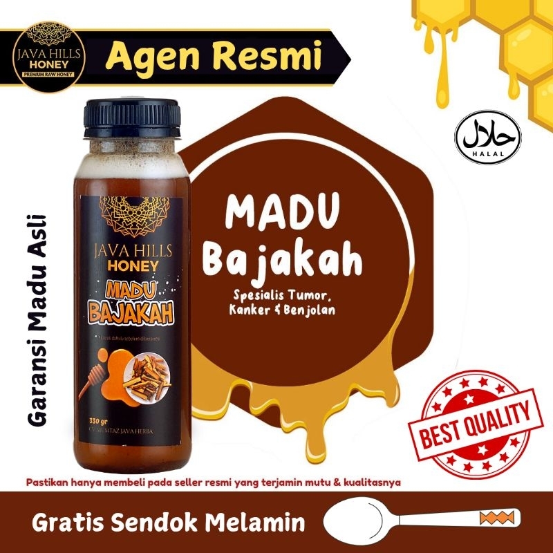 Madu Bajakah Asli Java Hills Honey Herbal Premium Mengatasi Tumor Kanker Ambeiyen