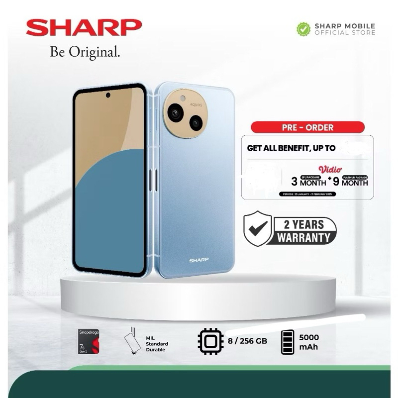 Jual SHARP AQOUS SENSE 9 5G 8/256 | Shopee Indonesia