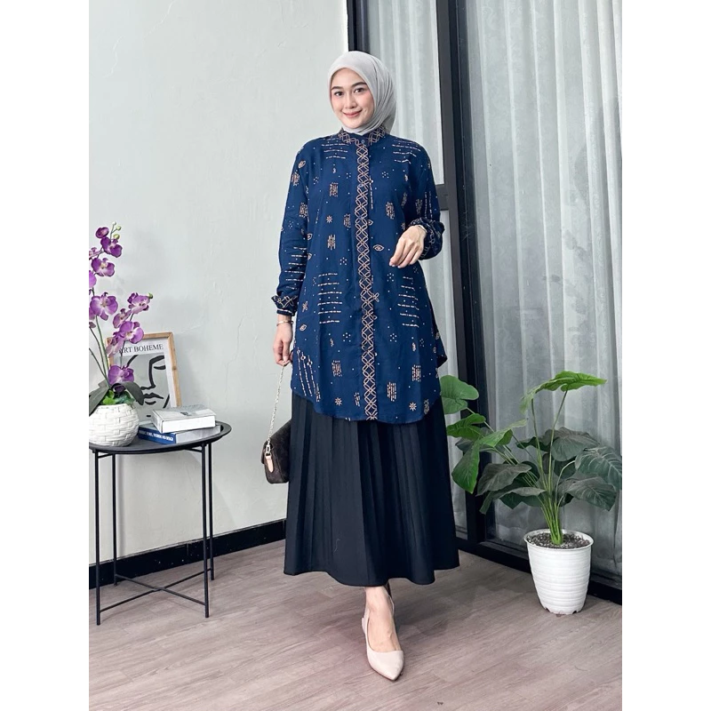 Motif Mega Mendung Premium: Kenyamanan dan Elegansi Tradisional dalam Busana Harian