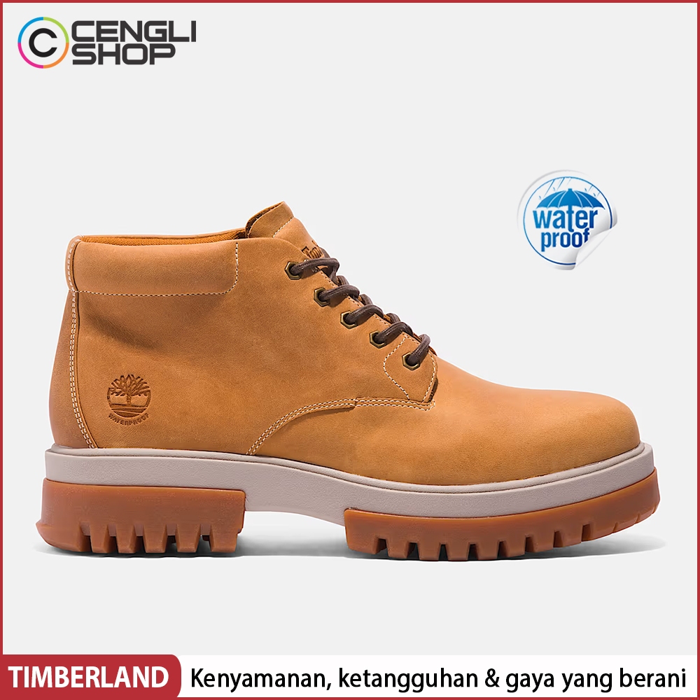 SEPATU BOOT TIMBERLAND BOOTS PRIA ORIGINAL CHUKKA KULIT ASLI ORI WATERPROOF  TM78