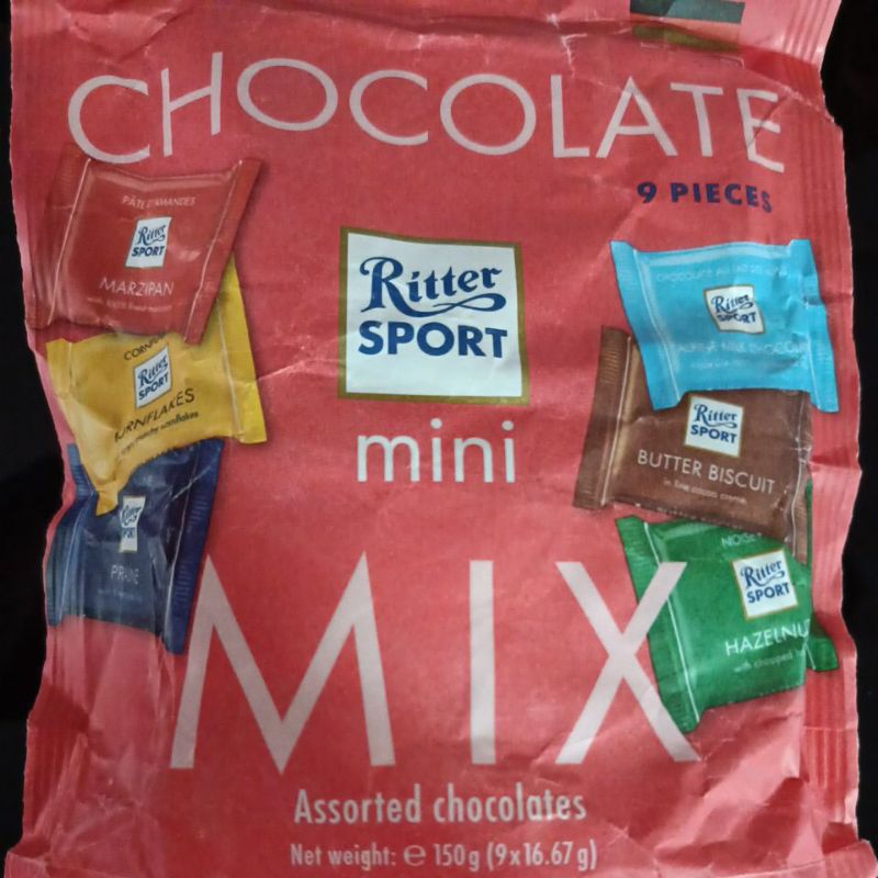 Jual Ritter Sport mini | Shopee Indonesia