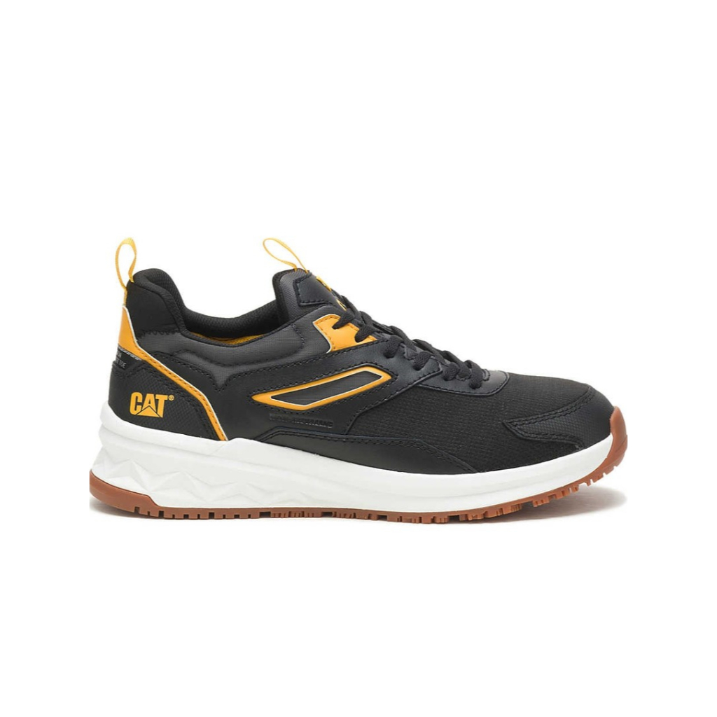 Jual Sepatu Safety Caterpillar Streamline Runner CCT Black/Cat Yellow ...