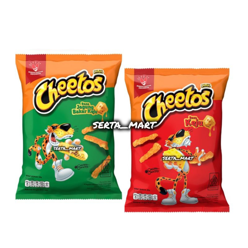 Jual Cheetos Makanan Ringan Rasa Keju / Jagung Bakar 50gr / 120gr ...