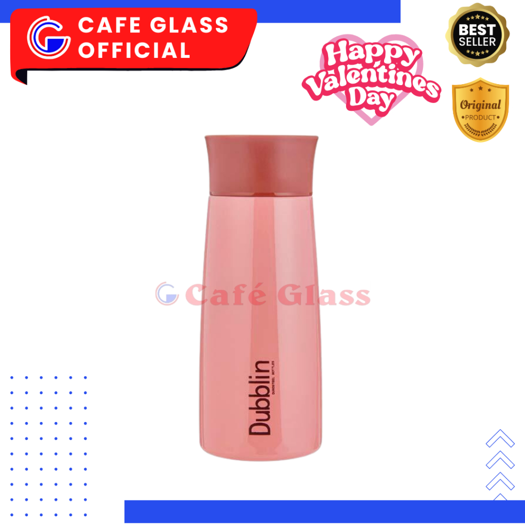 Termos Aesthetic Lucu - Termos Olive 370Ml Dublin - Termos Panas Dingin Dbn-1848