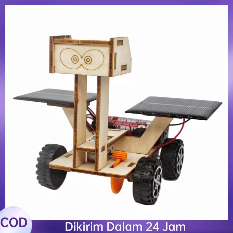 Jual 1 Set Stem Diy Solar Car Model Mobil Tenaga Surya Set Stem ...